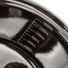 GARNEK EMALIOWANY 20cm 2L Z POKRYWĄ BANQUET METALLIC BLACK